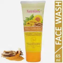 Nutriglow Wild Turmeric Face Wash 65 ml 1