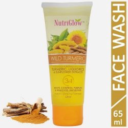 Nutriglow Wild Turmeric Face Wash 65 ml 5