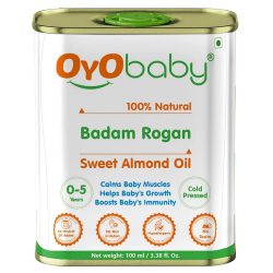 OYO BABY Badam Rogan oil for Baby Massage 100 ml