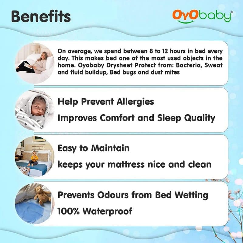 OYO BABY Quickly Dry Super Soft Waterproof and Reusable 1