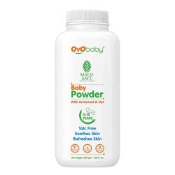 Oyo Baby Natural Dusting Baby Powder for New Born Babies 200 Gm