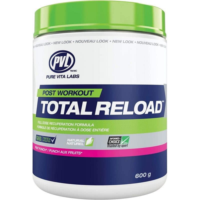 PVL Essentials Total Reload Post Workout Recovery 600 g.
