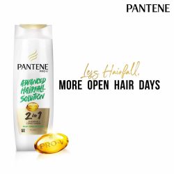 Pantene Advanced Hairfall Solution 2in1 Anti Hairfall Silky Smooth Shampoo Conditioner for Women 1L3