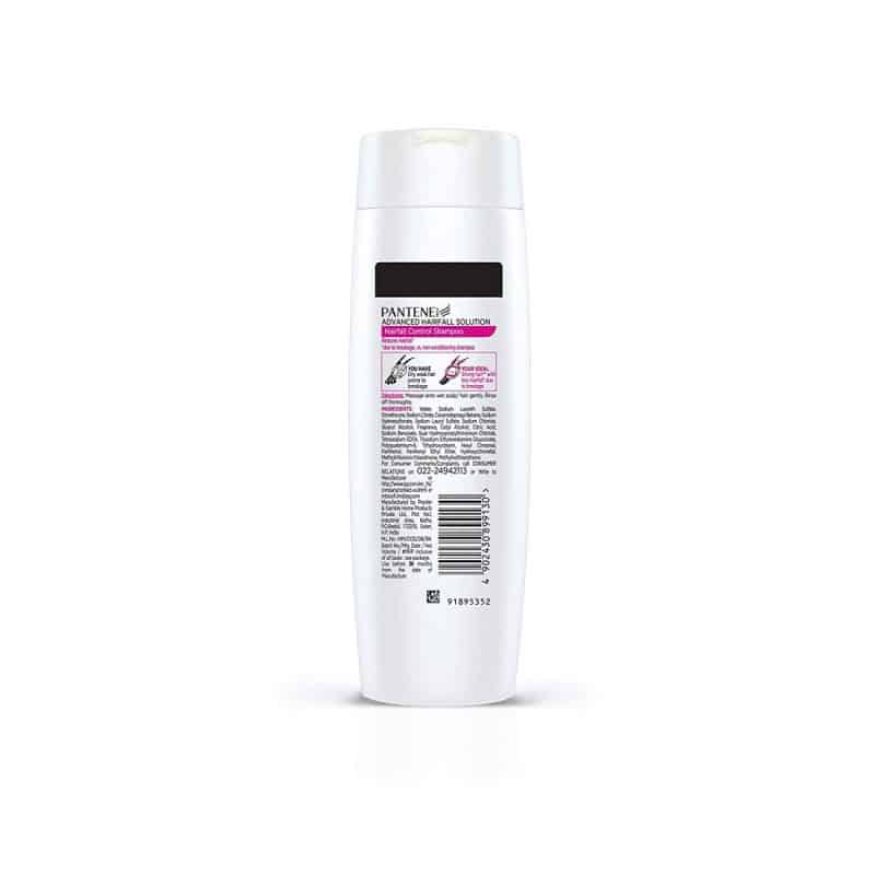 Pantene Advanced Hairfall Solution Hairfall Control Shampoo Pack of 1 340ML Pink1