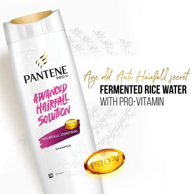 Pantene Advanced Hairfall Solution Hairfall Control Shampoo Pack of 1 340ML Pink3