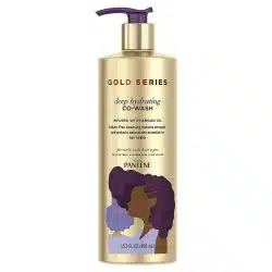 Pantene Gold Series Sulfate Free Deep Hydrating Co Wash With Argan Oil For Curly Coily Hair 450ml