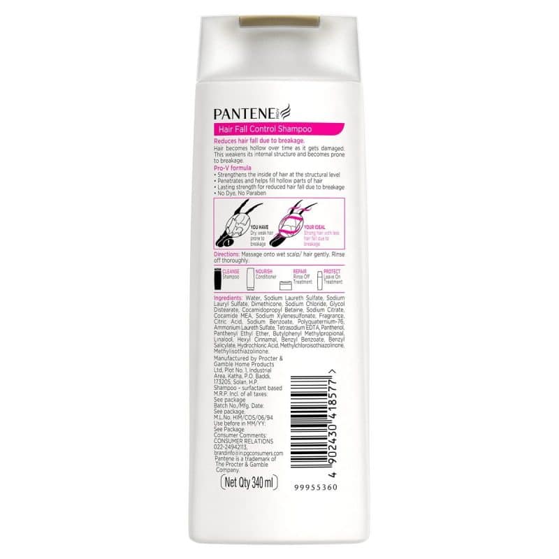 Pantene Hair Fall Control Shampoo 340ml1