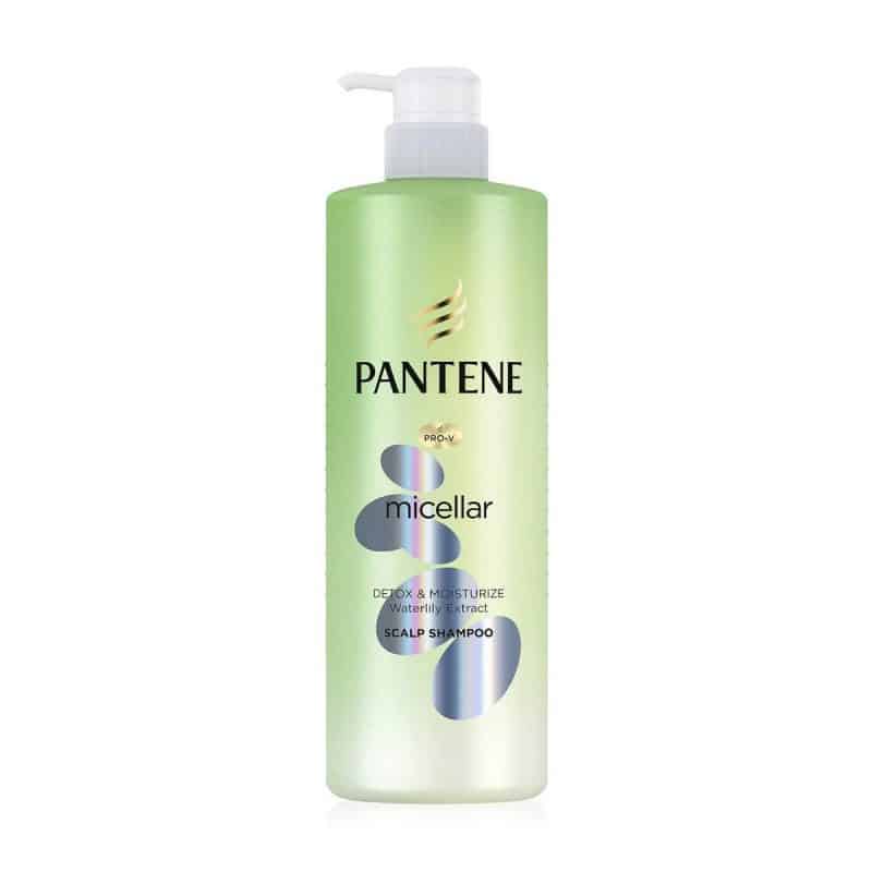 Pantene Micellar Detox Moisturize Waterlily Extract Scalp Shampoo 530ml