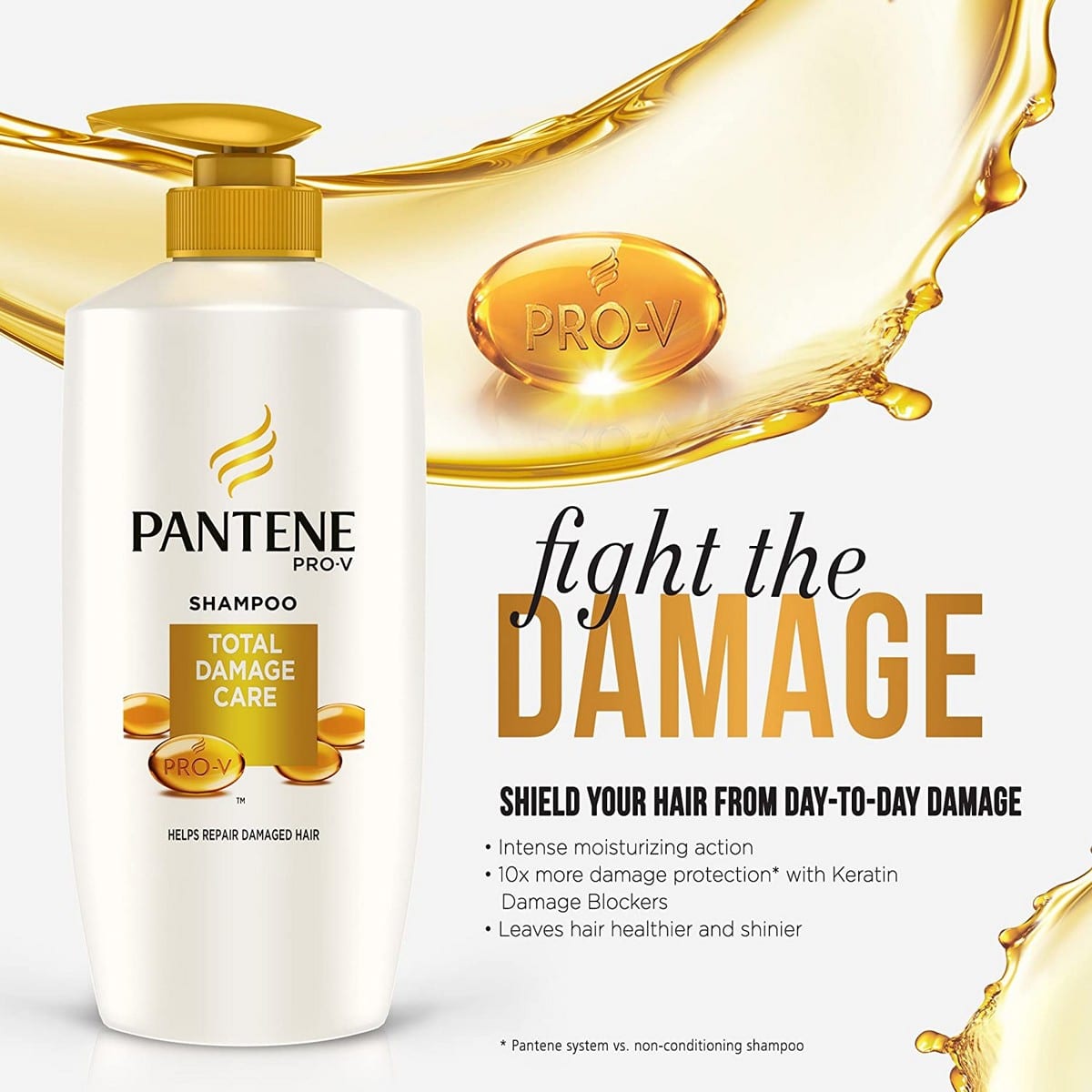 Pantene Total Damage Care Shampoo (675 ml) - RichesM Healthcare