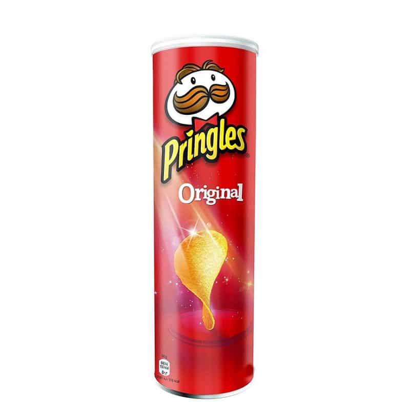 Pringles Original BBQ Hot Spicy Flavoured Potato Chips Combo Pack 1