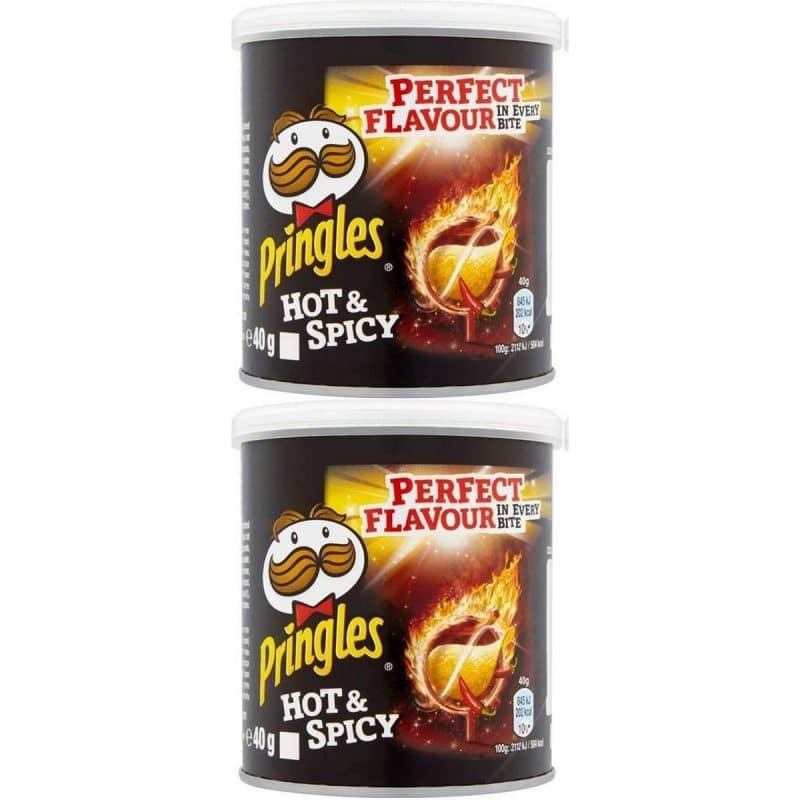 Pringles Original BBQ Hot Spicy Flavoured Potato Chips Combo Pack 3