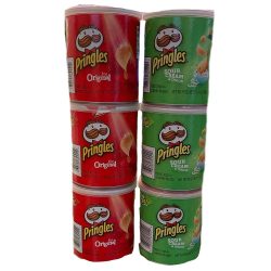 Pringles Original and Pringles Sour Cream Grab and Go Combo Bundle