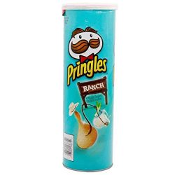 Pringles Ranch Potato Crisps 158 g Navy Blue PR RAN 1 3