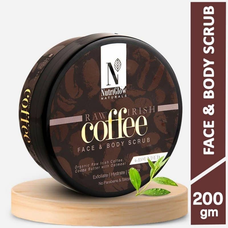 Raw Irish Coffee Face Body Scrub 200 gm 7