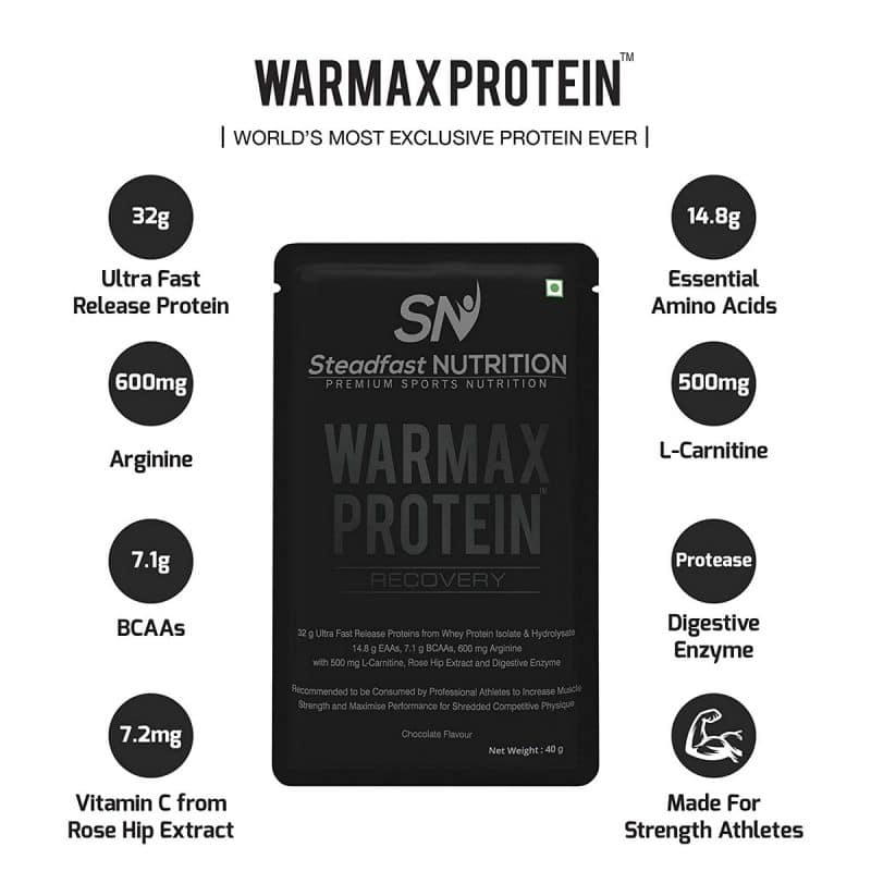 Steadfast Medishield Warmax Protein Powder Chocolate flavour 2