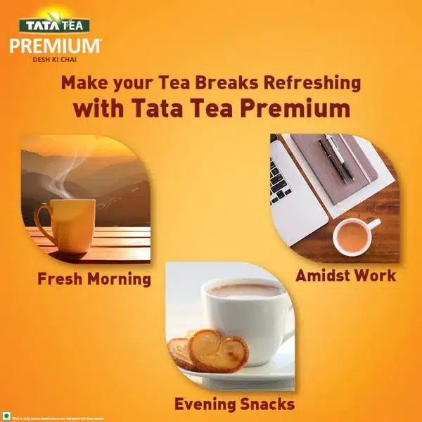 Tata Tea Premium Desh Ki Chai Unique Blend Crafted For Chai Lovers Across India Black Tea 500g 3