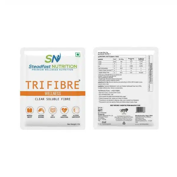 Tri Fibre Water Soluble Fiber Powder Supplement 3
