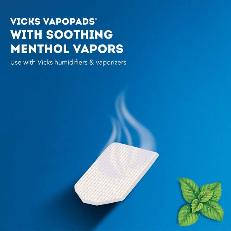 Vicks VapoPads Soothing Menthol Vapors4