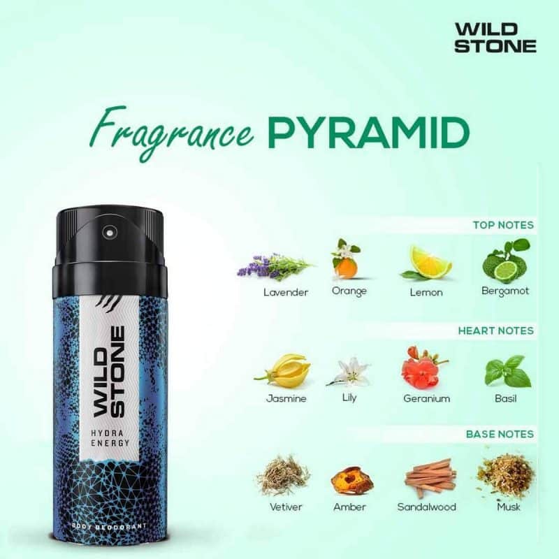 Wild Stone Edge and Hydra Energy Deodorant For Men 150 ML Each Pack Of 2 1