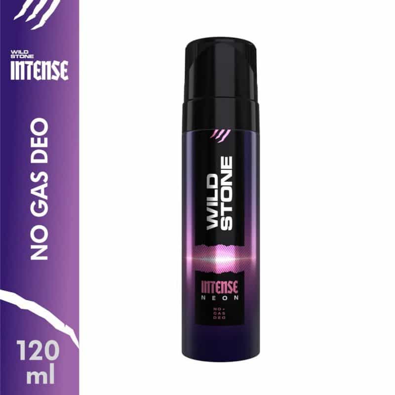 Wild Stone Intense Neon Long Lasting Body Spray No Gas Deodorant for Men 120ml 1 1