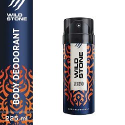 Wild Stone Legend Long Lasting Body Deodorant Spray for Men 225ml 1