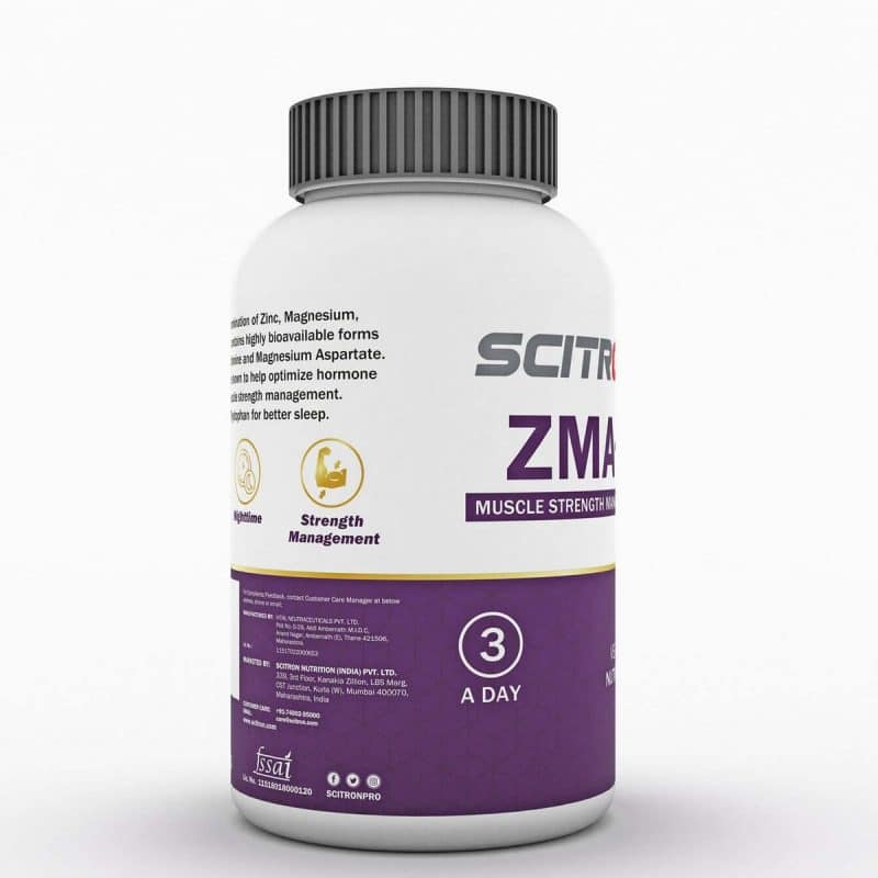 ZMA Zinc Magnesium Vit B6 L Tryptophan 3