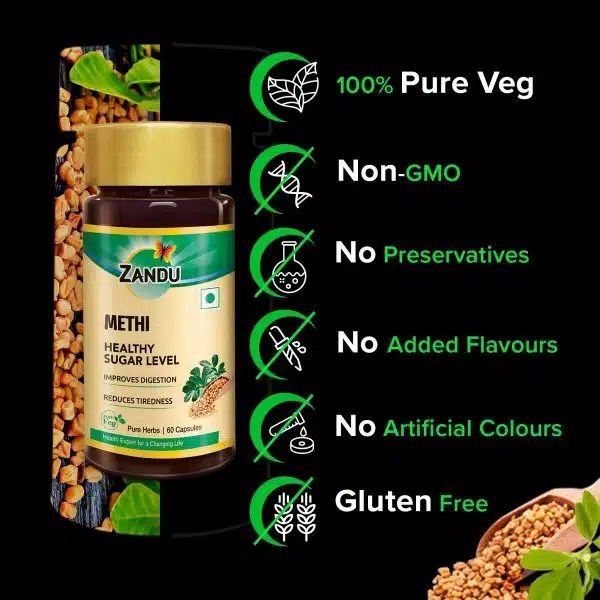 Zandu Methi Capsules3