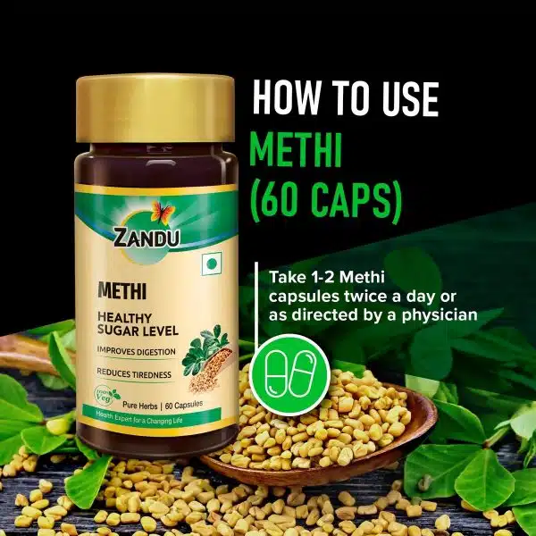 Zandu Methi Capsules4