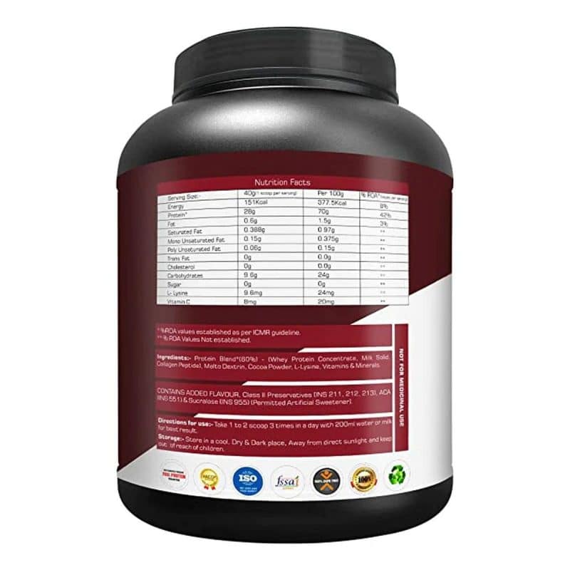 FB Nutrition All In Whey Chocolate 4.4 Lbs 2 Kg 2 1