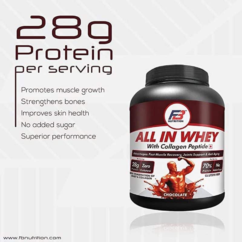 FB Nutrition All In Whey Chocolate 4.4 Lbs 2 Kg 3