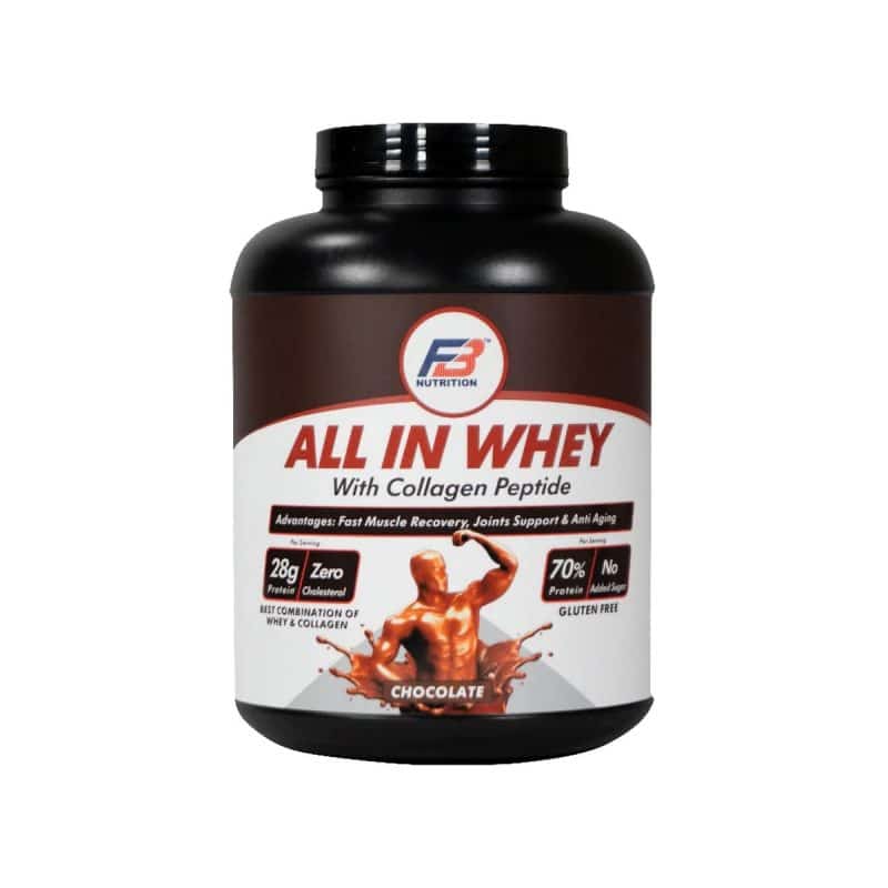 FB Nutrition All In Whey Chocolate 4.4 Lbs 2 Kg 4