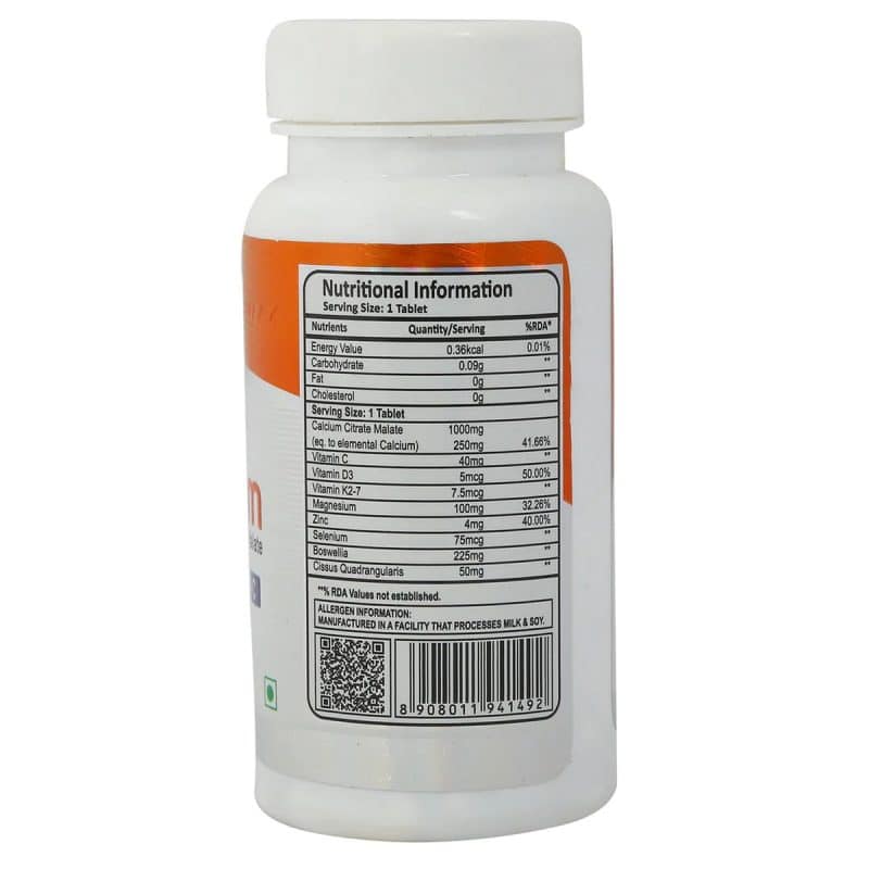 FB Nutrition Calcium Easy To Absorb Calcium Vit D3 60 tab 2
