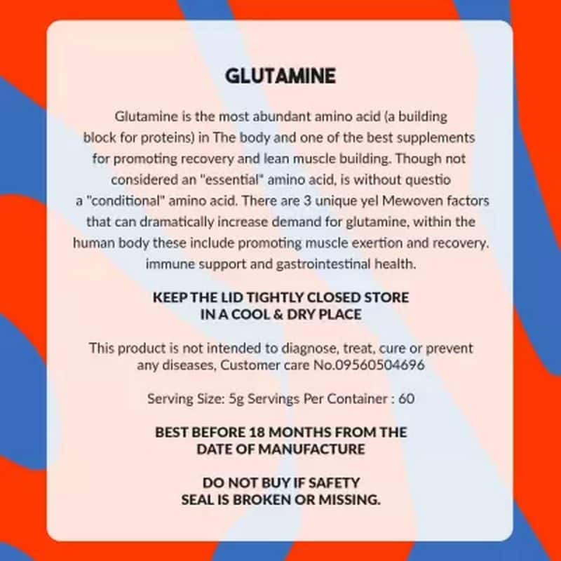 FB Nutrition Glutamine 0.66 Lb Unflavored 3