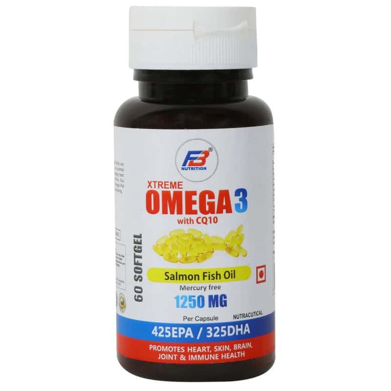 FB Nutrition Xtreme Omega 3 60 Softgels