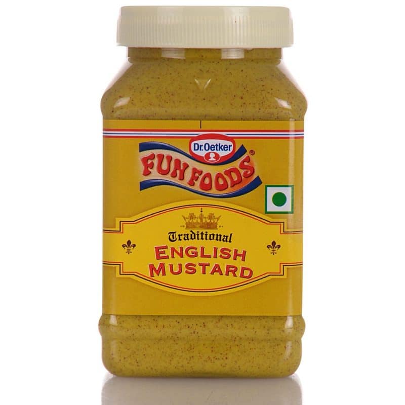 Fun Foods Traditional English Mustard 300 grams 2