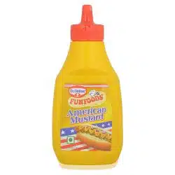 Funfoods American Mustard Sauce Bottle 260 grams 2