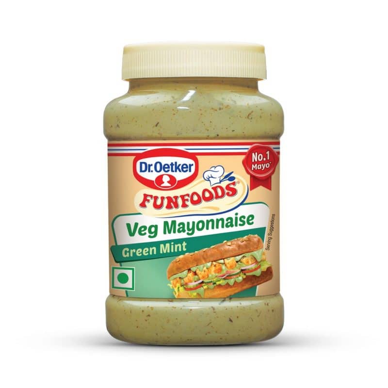 Funfoods Mayonnaise Green Mint 250 grams 2