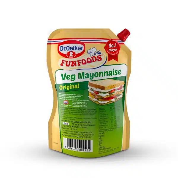 Funfoods Veg Mayonnaise 875 grams 2