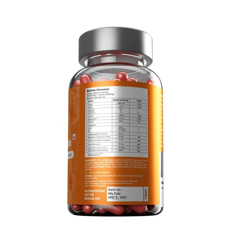Gibbon Nutrition Powerful Join Formula Capsules 30 Capsules 2