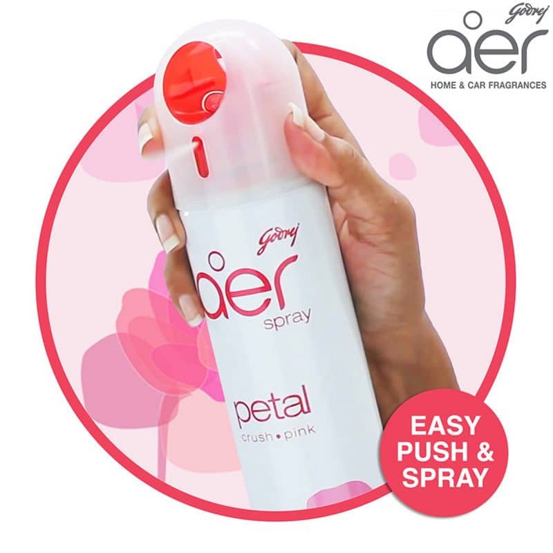Godrej Aer Spray Home Office Air Freshener Petal Crush Pink 240 ml2
