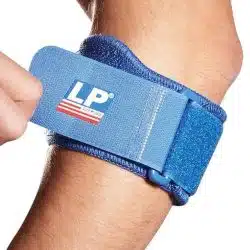 LP Support 751 Tennis And Golf Elbow Support Blue Free Size