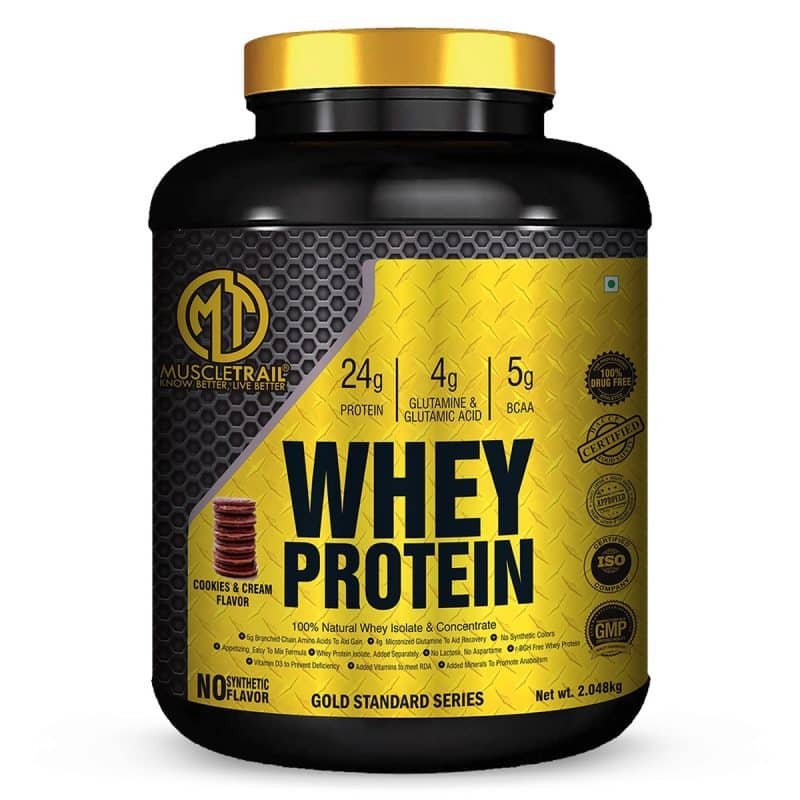 Muscle Trail Whey Protein Gold Standard Series Chocolate Flavour 2 kg