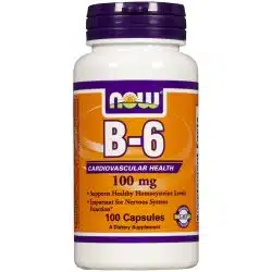 NOW Foods B 6 100 mg 100 capsules