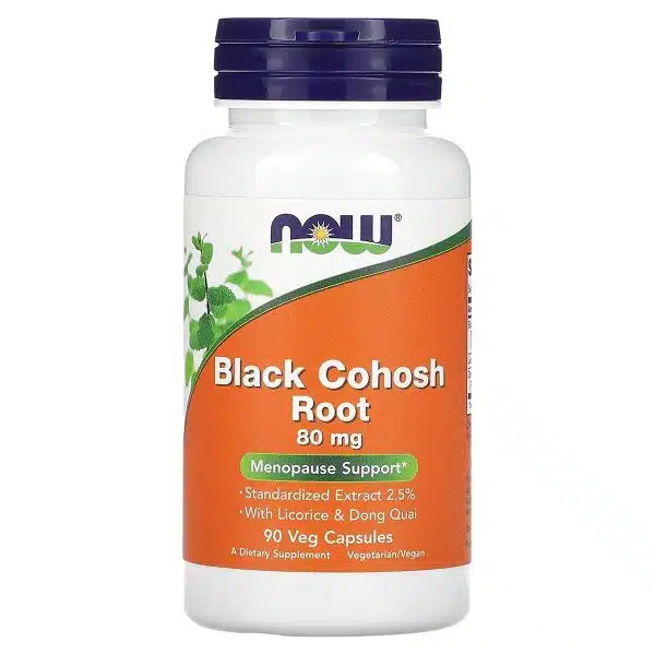 NOW Foods Black Cohosh Root capsules 90 capsules 3