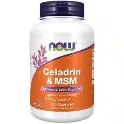 NOW Foods Celadrin and Msm 500mg 120 capsules