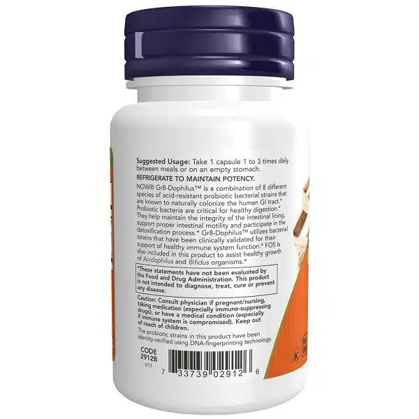 NOW Foods Gr 8 Dophilus 60 capsules