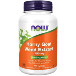 NOW Foods Horny Goat Weed Extract 750mg 90 tablets 2