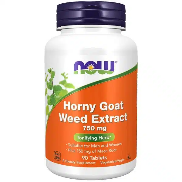 NOW Foods Horny Goat Weed Extract 750mg 90 tablets 2