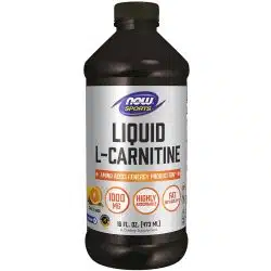 NOW Foods Liquid L Carnitine 1000mg Citrus 16 ounce 473 ml