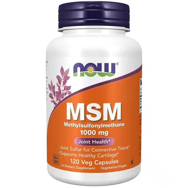 NOW Foods MSM 1000 mg 120 capsules